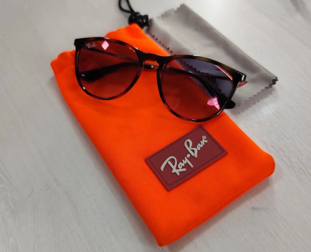 Óculos de sol Ray Ban original infantil/juvenil 