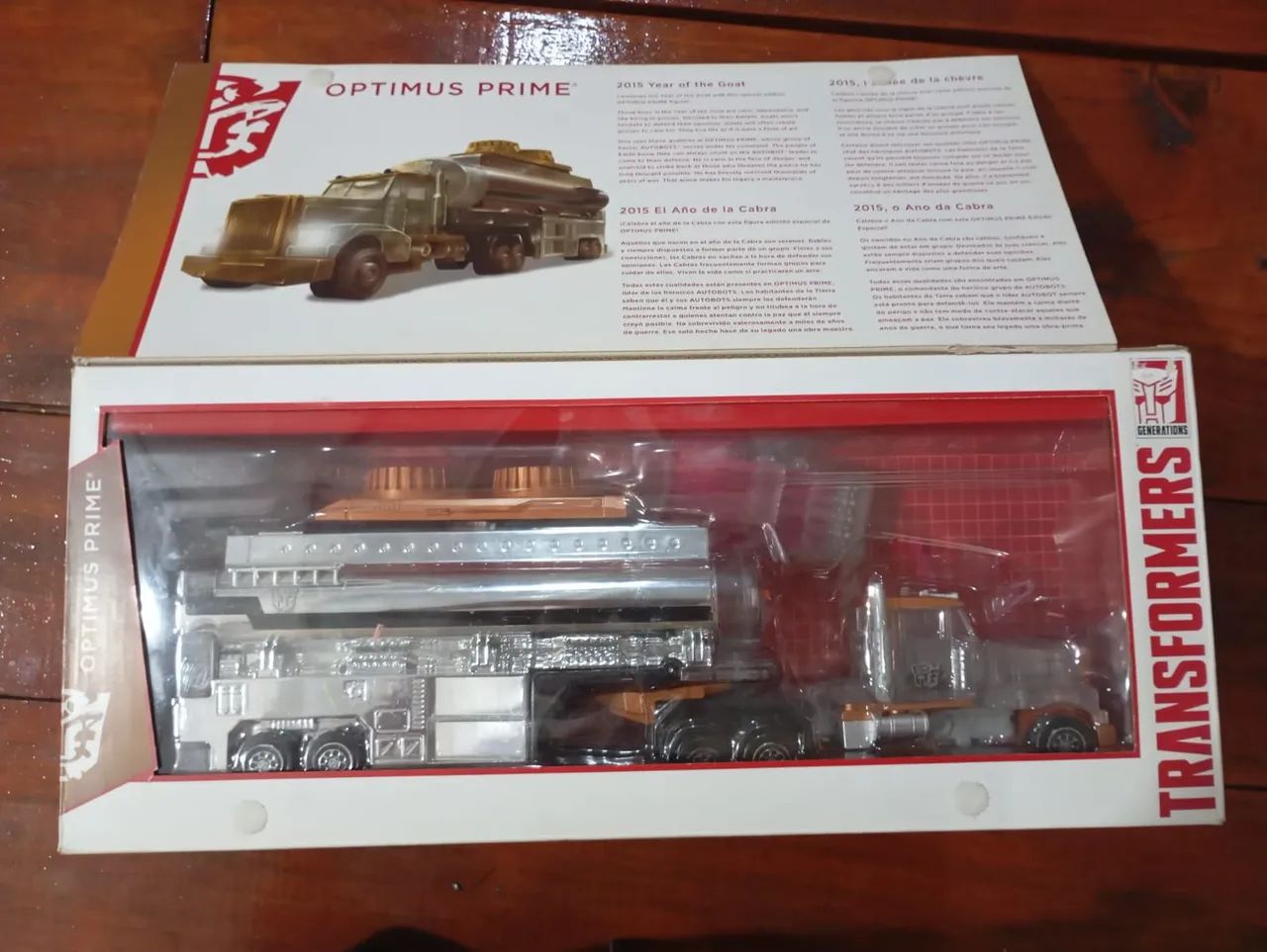 Action figure transformers Optimus Prime Platinum Edition - 2015 - Foto 4