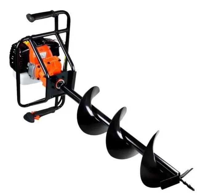 Perfurador De Solo 2t 52cc 2,5hp com broca 80x15 Vps520 Vulcan - Foto 3