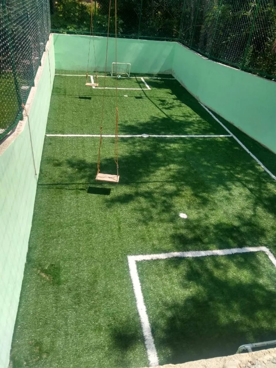  Campo de Futebol com Grama Sintética - Padrão FIFA - Foto 2