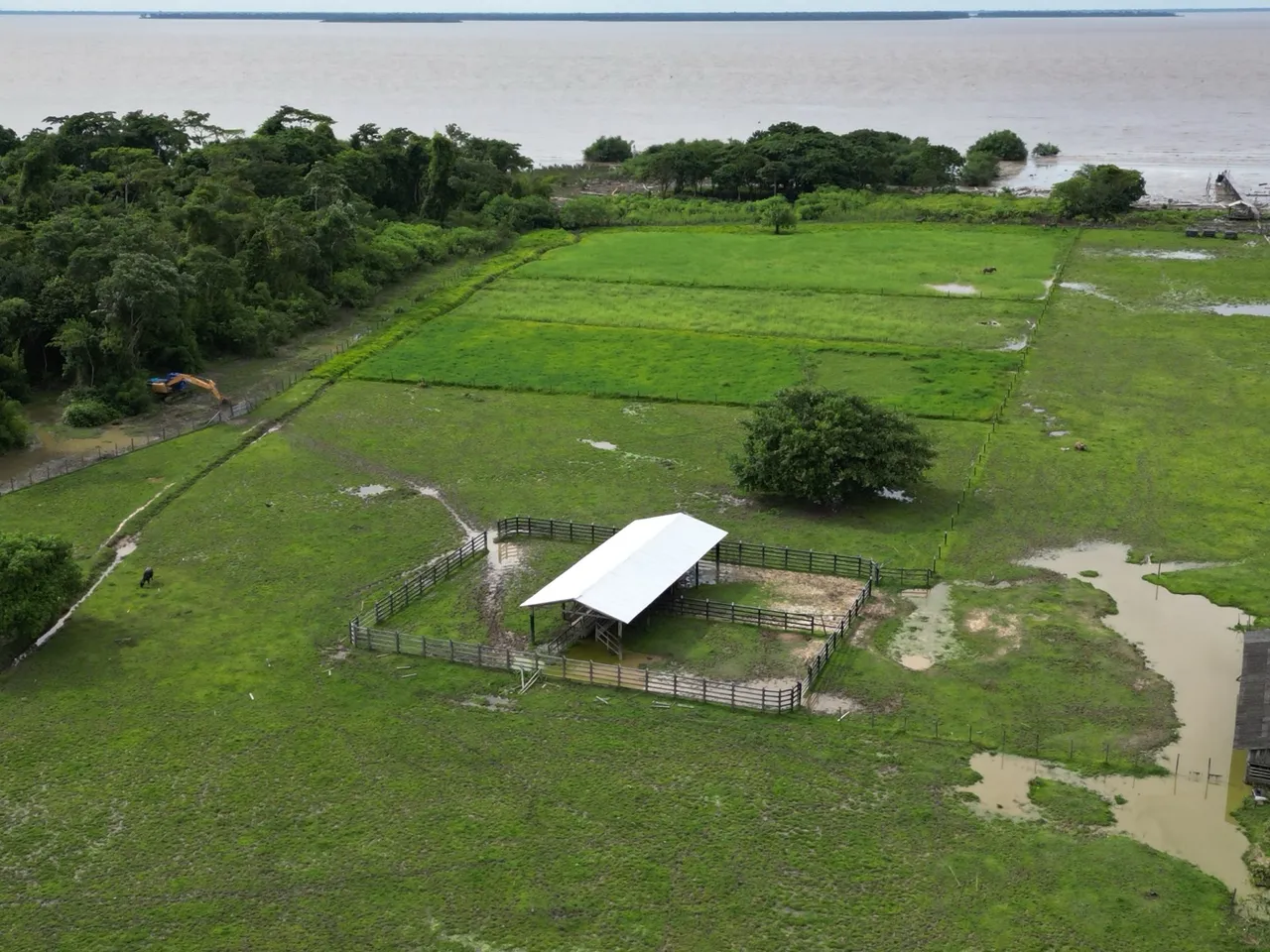 Linda Fazenda a 2 horas de lancha de Macapá 