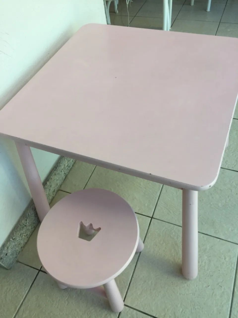 Mesa e Banco Infantil - TOK&STOK  - Foto 5