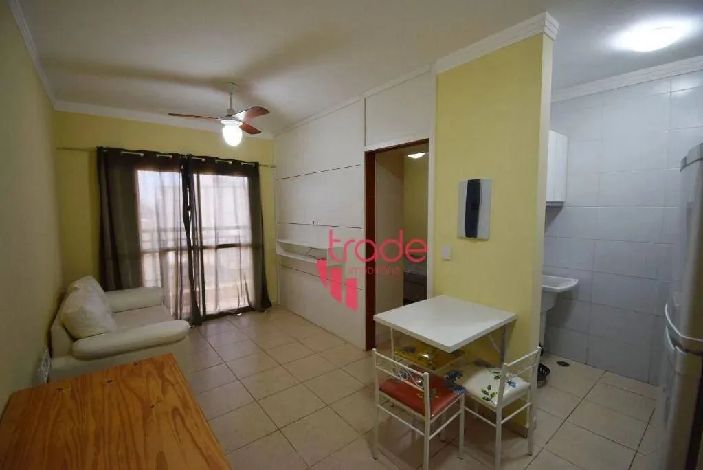 Apartamento para Alugar Mobiliado ou Vender de 01 Quarto no Bairro Nova Aliança em Ribeirã