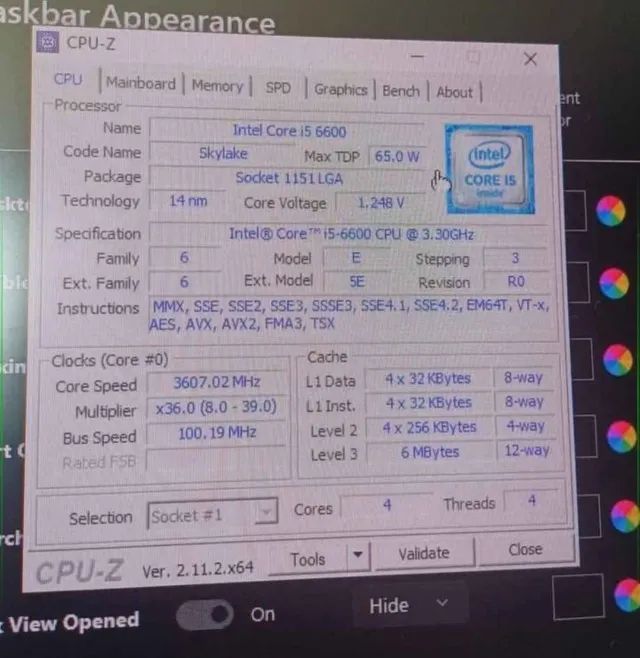 Kit intel com placa mãe e processador - Foto 4