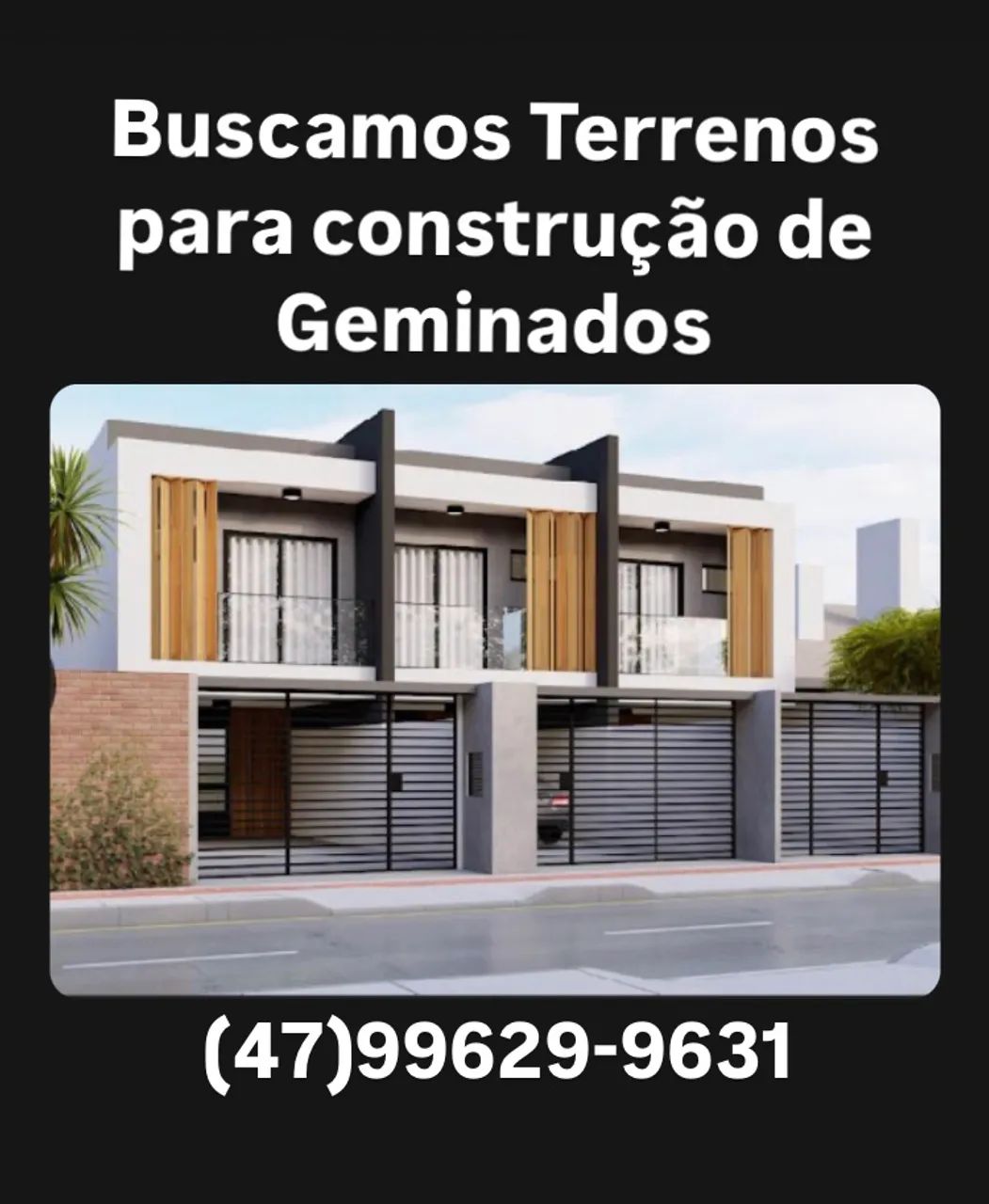 Procuro terreno em Joinville!