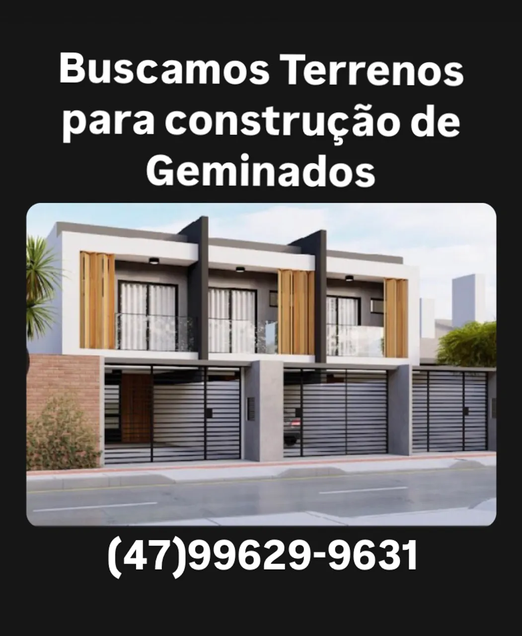 Procuro terreno em Joinville!