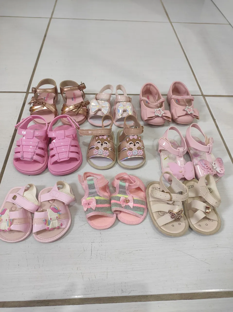 Calçados para bebe