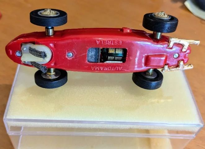 Autorama Carro Estrela Ferrari Shark Nose Vermelha- Anos 60 - Foto 5