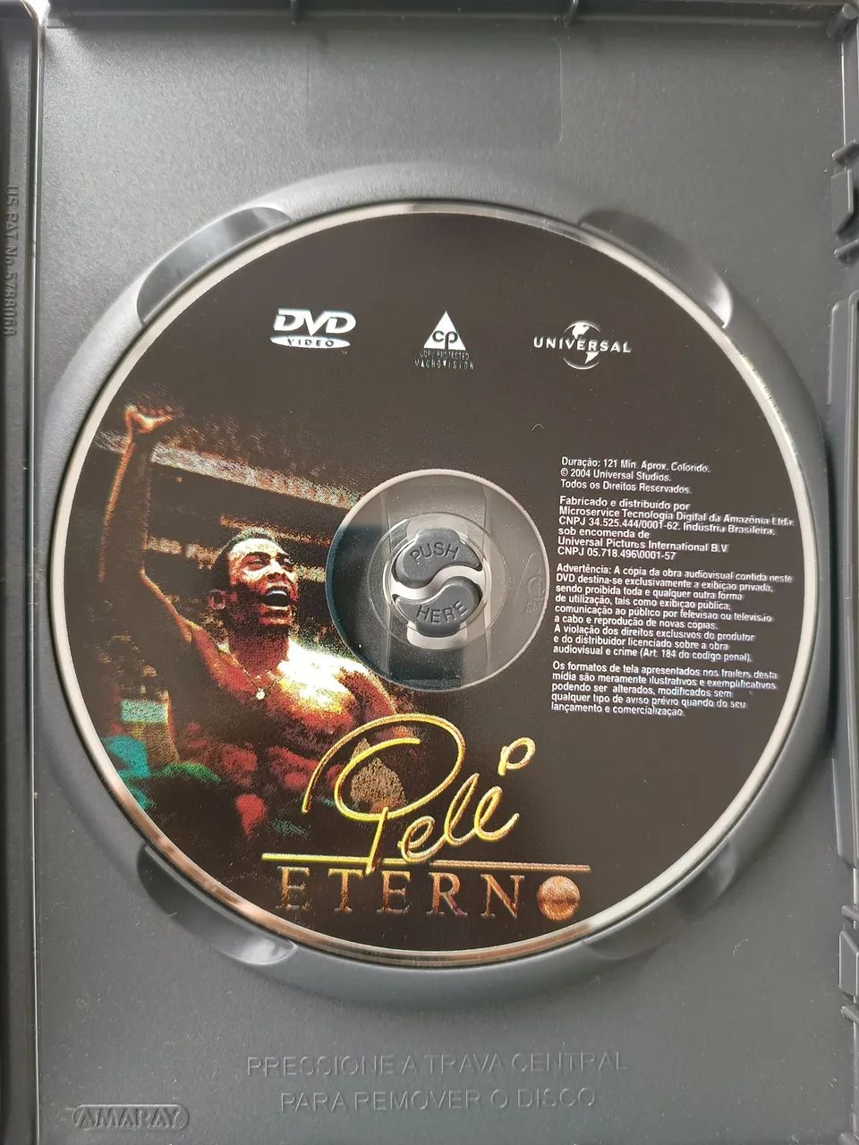 Dvd Pelé Eterno incrível  - Foto 3