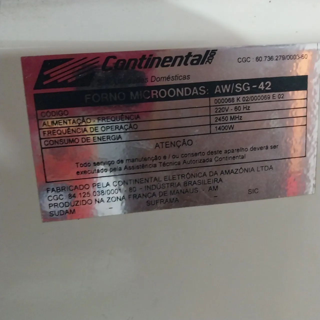 Micro-ondas continental  - Foto 5