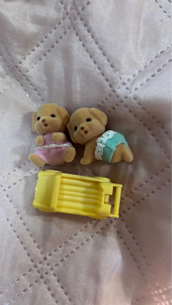 Sylvanian families- Gêmeos Poodle  - Foto 2