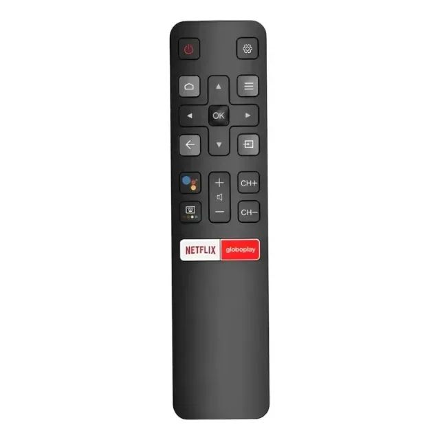 Controle Remoto TCL Smart Android Netflix Globoplay Compatível SEMP