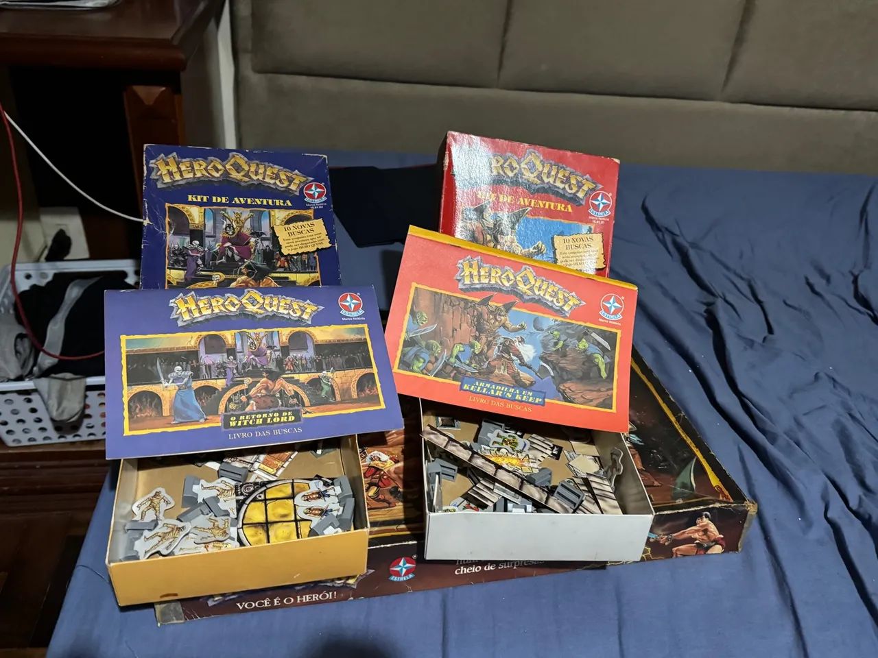Jogo de tabuleiro HERO QUEST + 2 expansões  - Foto 5