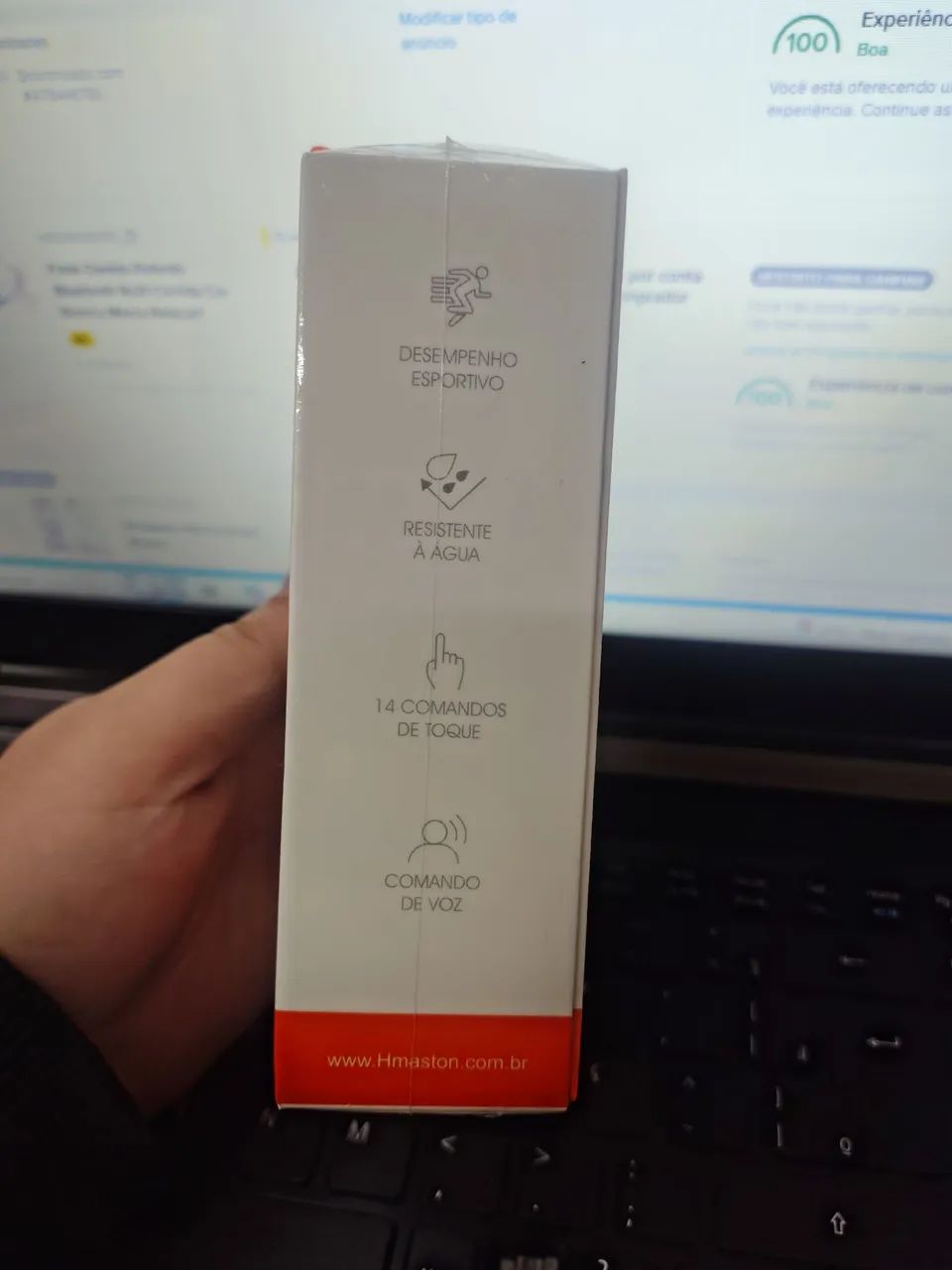 Fone De Ouvido Sem Fio Bluetooth 5.3 Tws Preto - Foto 4