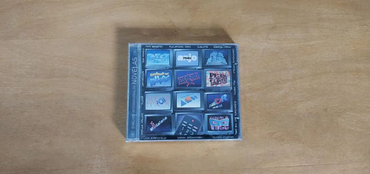 CD O Melhor Internacional de Novelas - Original 