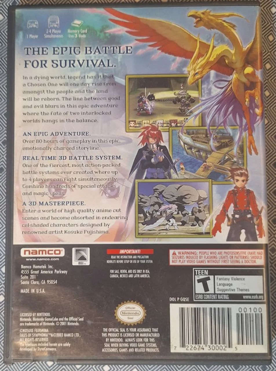 Tales of Symphonia (Game Cube) - Foto 2