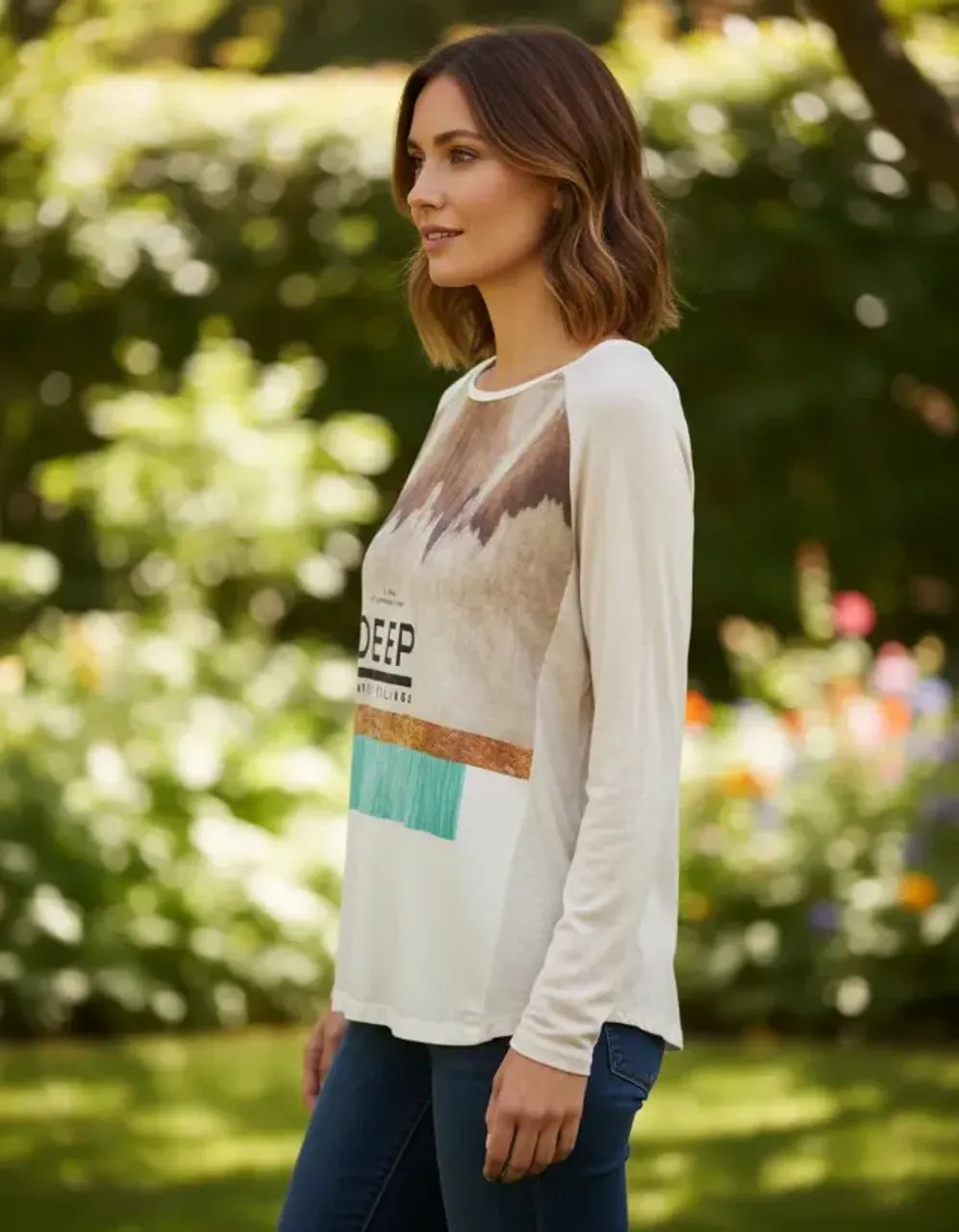 blusa manga longa bege zara - Foto 4