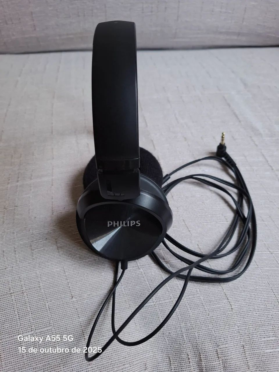 Fone de ouvido Philips com fio conector P2 - Foto 3