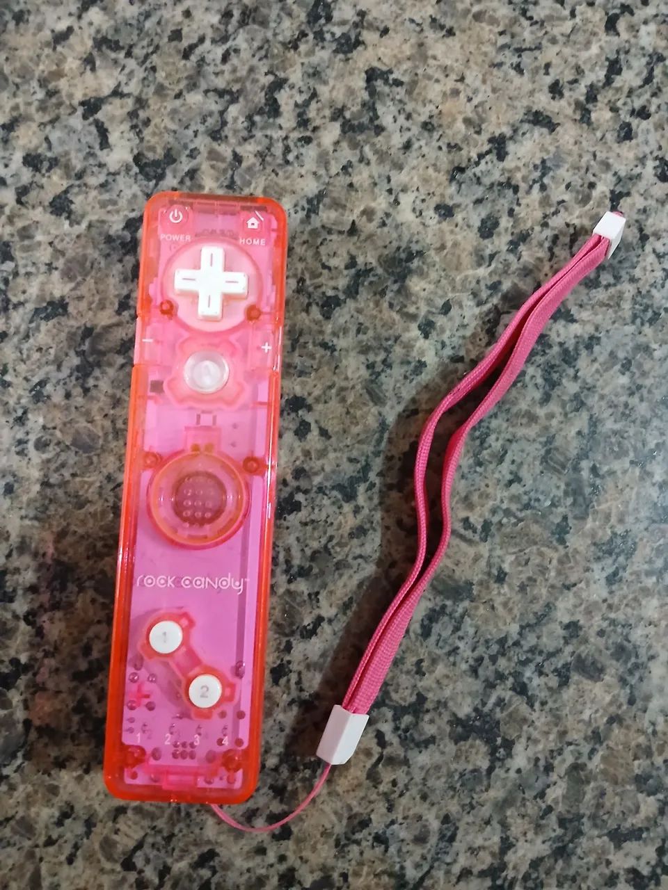 Controle Wii Rock Candy Rosa