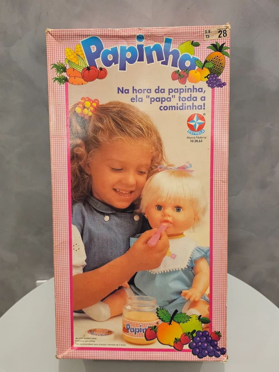 Boneca Papinha Estrela anos 90 nova