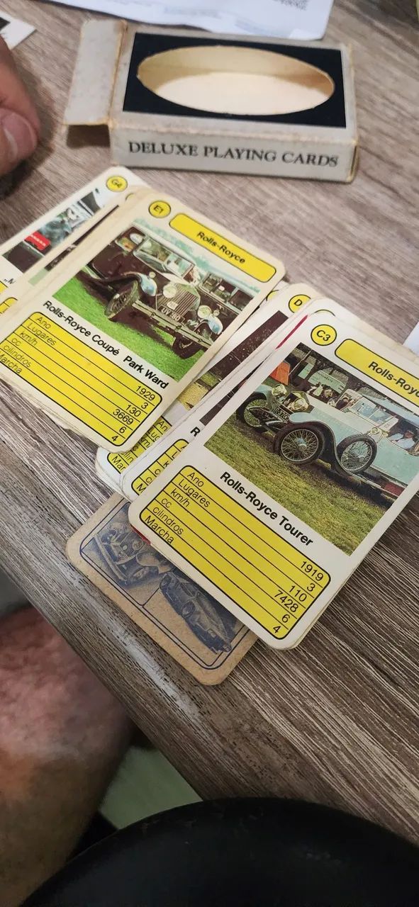 Super Trunfo anos 80s Rolls-Royce - Foto 3