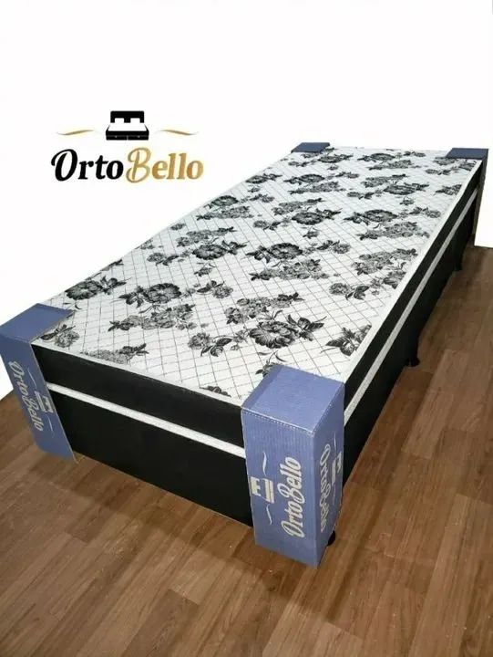 Cama Box Solteiro Ortopédica - Entrega Rápida! 