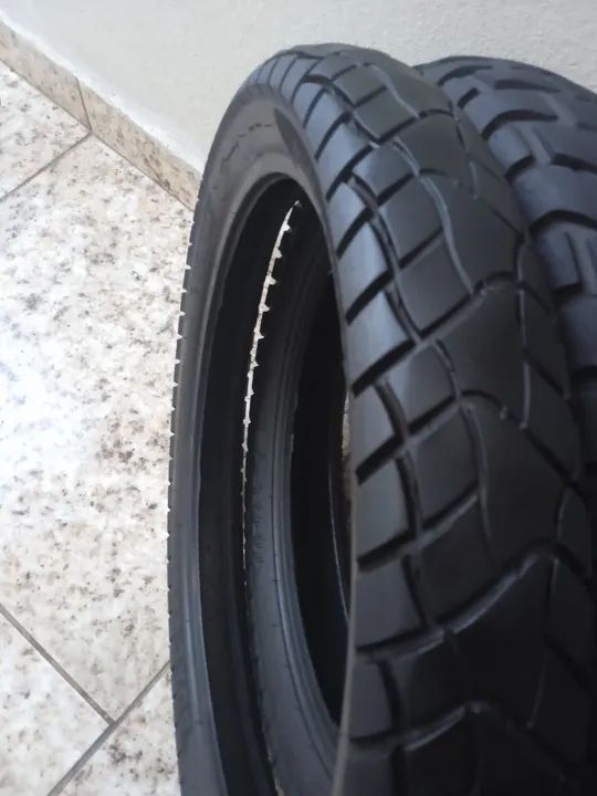Pneu Par de Bros, XRE 190, XTZ 150 Crosser, Tornado  - Foto 3