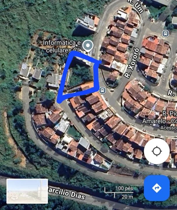 Lote Recanto dos Pássaros 501,43 m2