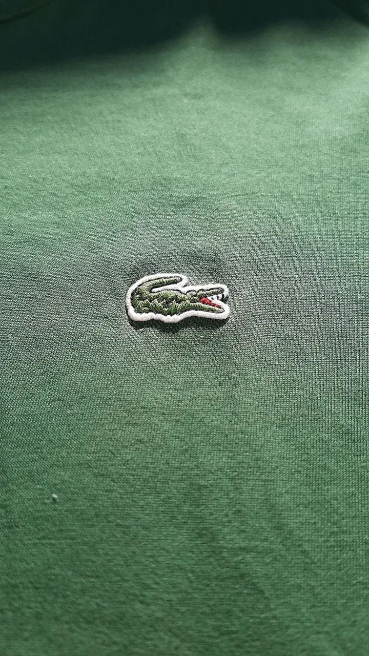 Camiseta Lacoste Verde Masculina  - Foto 3