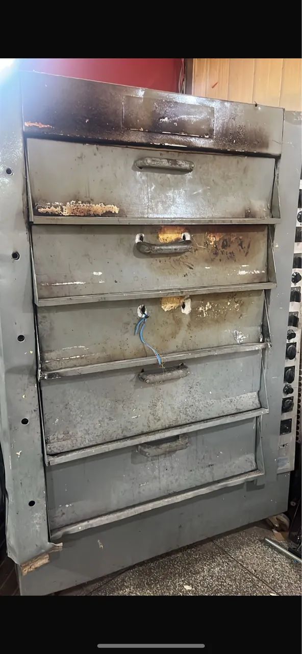 Forno lastro troco em forno a gás ou a lenha 