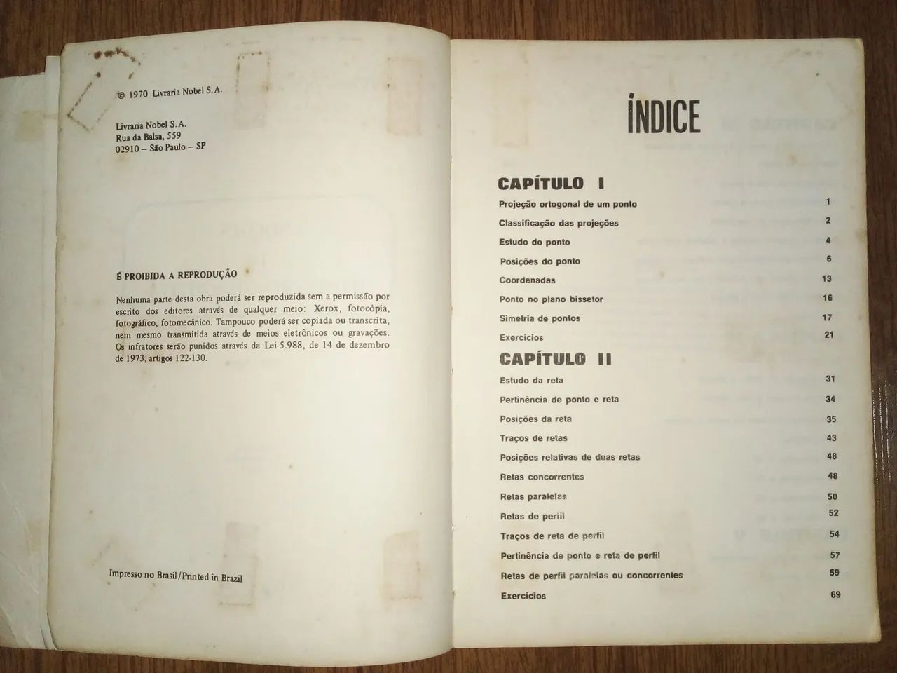 Noções de Geometria Descritiva Volume 1 - Alfredo dos Reis Príncipe Júnior    - Foto 2
