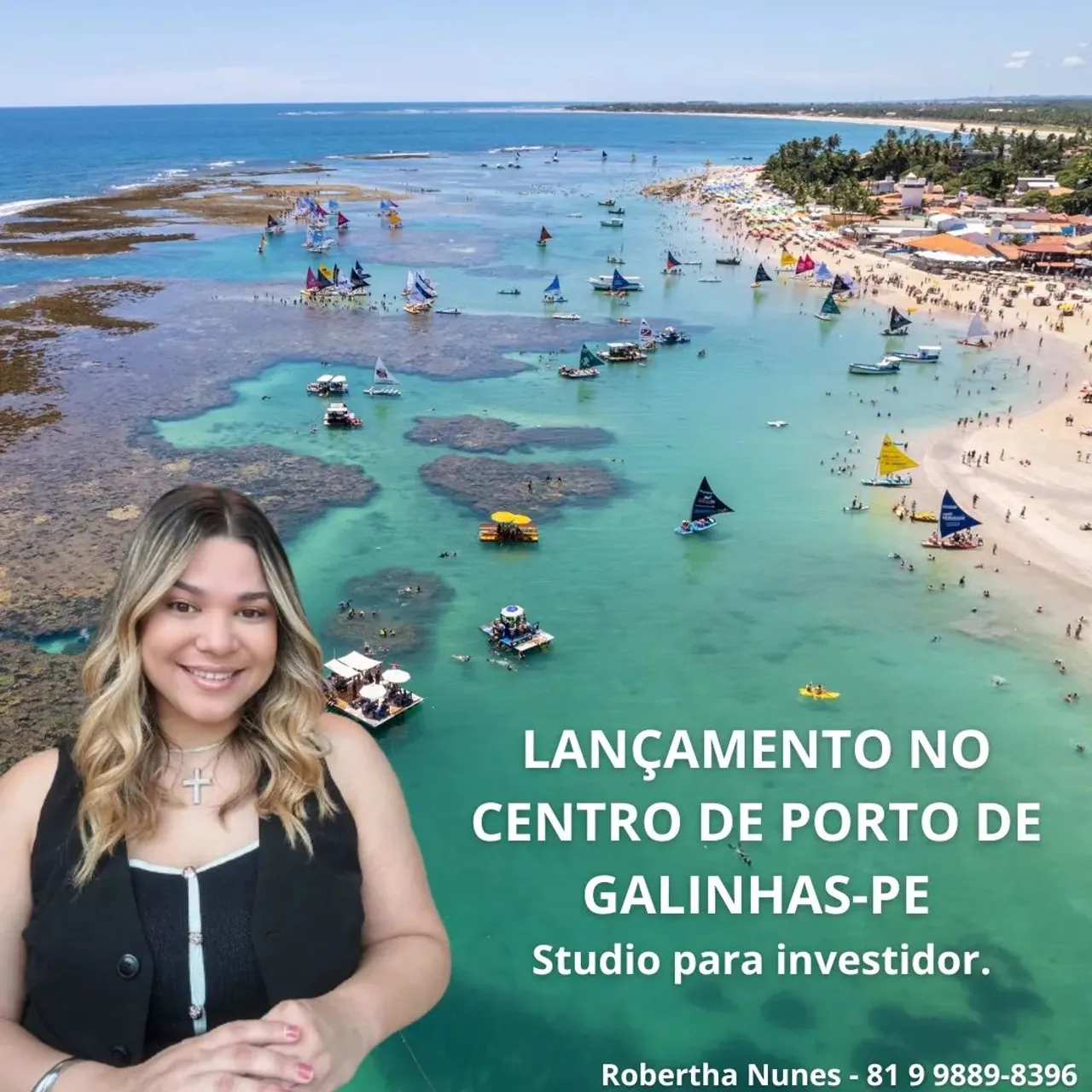 FLATS EM PORTO DE GALINHAS | LANÇAMENTO | 1 E 2 QUARTOS | PRÉ-LANÇAMENTO