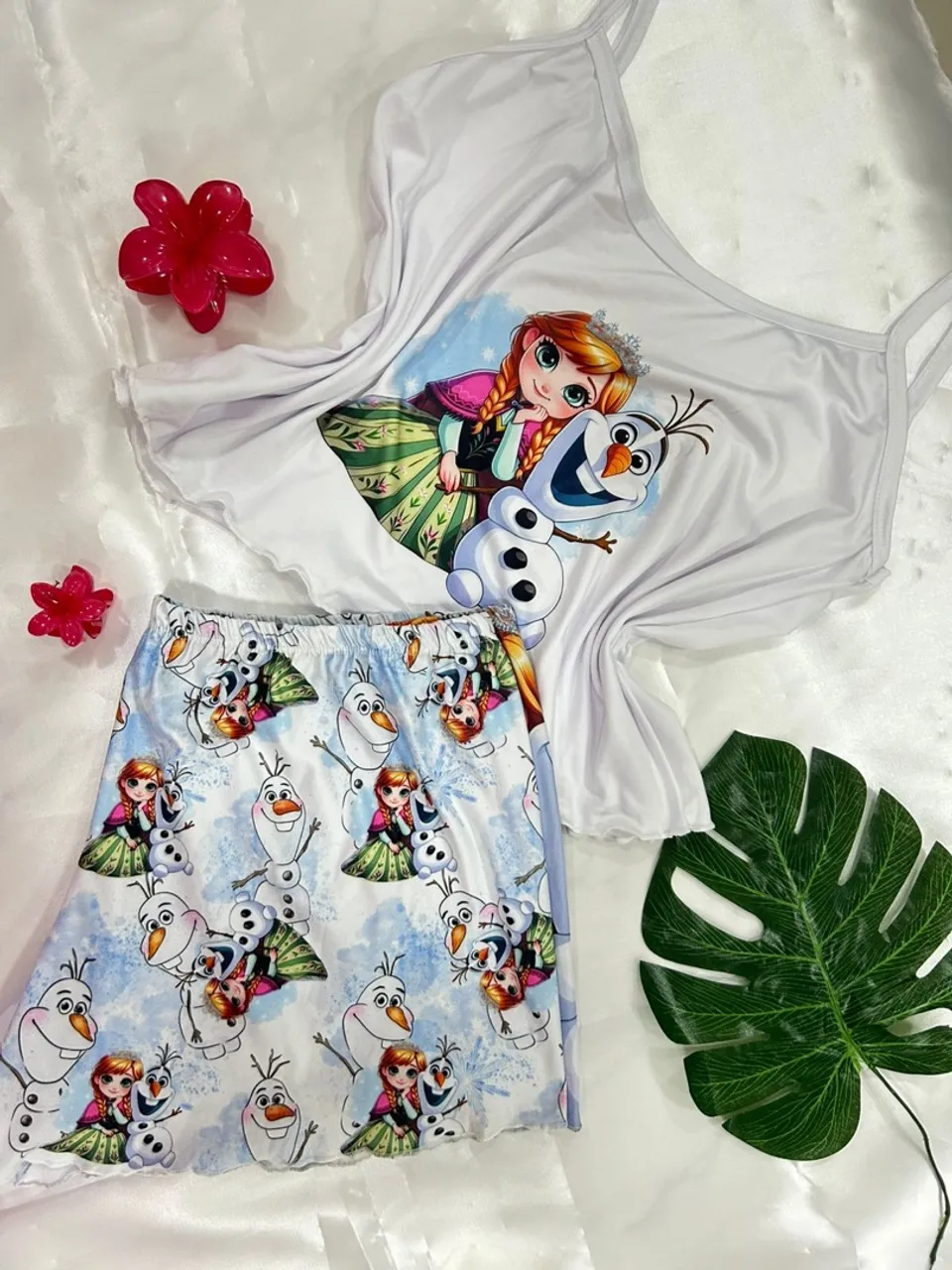 Conjunto Frozen Anna e Olaf