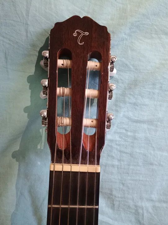 VIOLÃO TAKAMINE GC3CE (Natural) (Com Capa) EXCELENTES CONDIÇÕES  - Foto 4