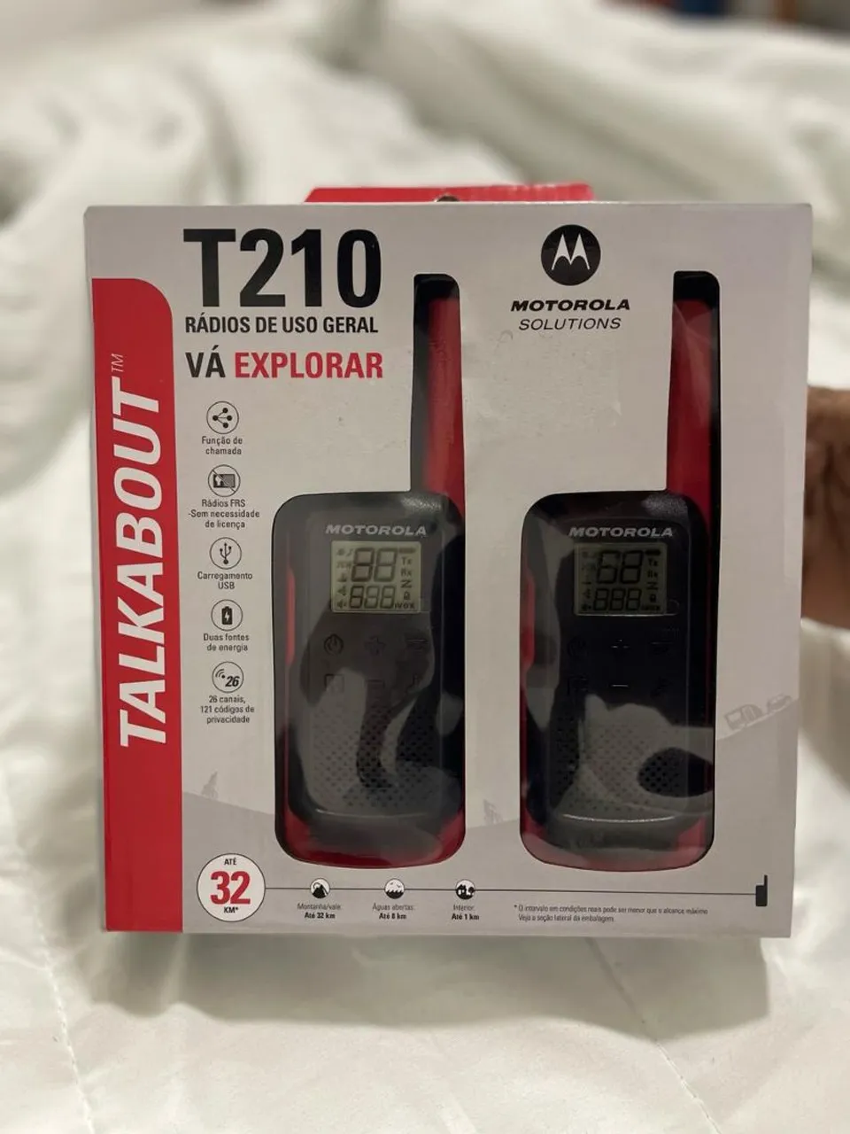Walkie Talkie Motorola Talkabout T210