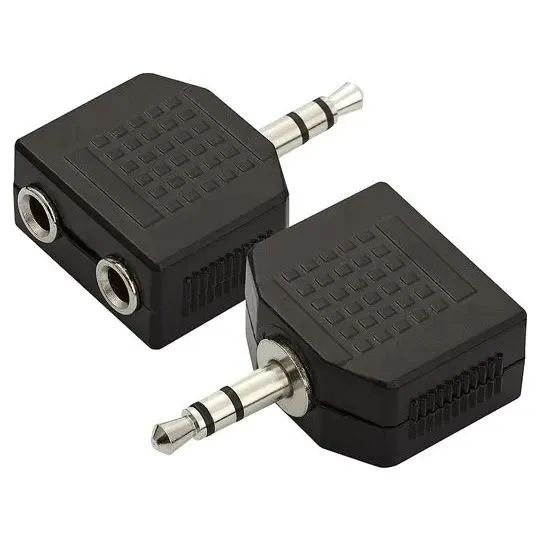 Adaptador P2 x 2xP2 Divisor pra Fones Etc