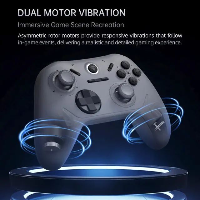 Controle Sem Fio MACHENIKE G1, Modo triplo, Hall Effect, PC/Switch/Android, 12x 18,28 - Foto 4