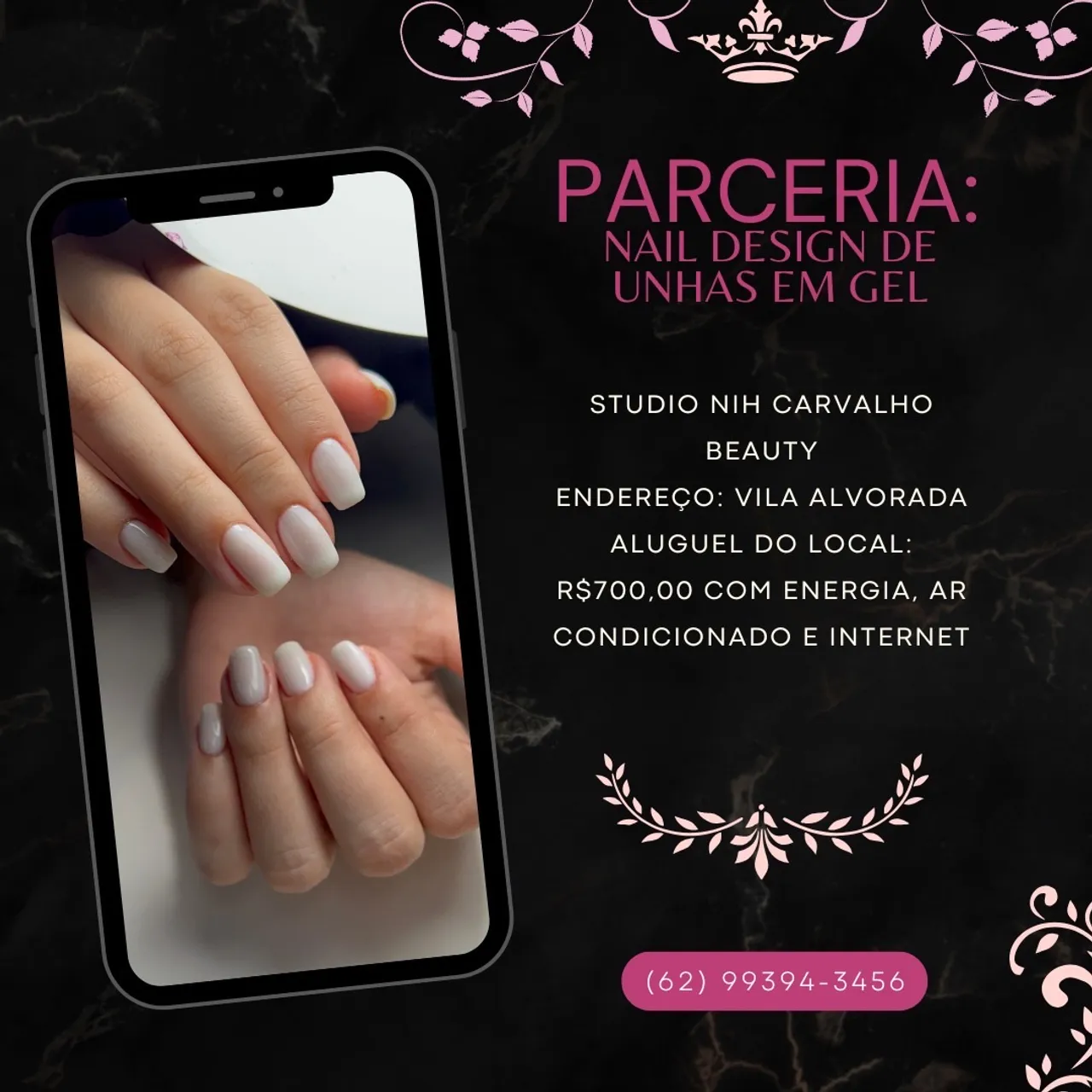 Parceria Nail Design Unhas em Gel - Vila Alvorada