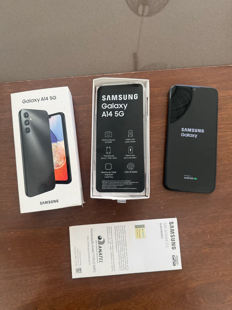 未使用 Samsung Galaxy A14 5G ブラック SIMフリー 台湾 未使用