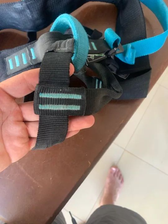 Cadeirinha escalada rapel Petzl - Foto 5