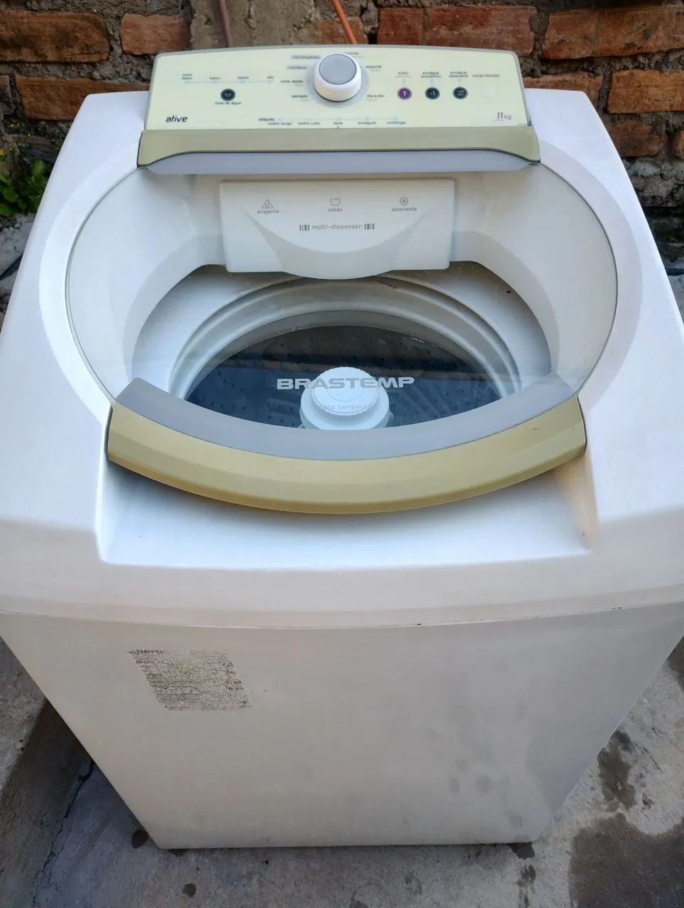 Máquina de Lavar Brastemp Ative 11kg