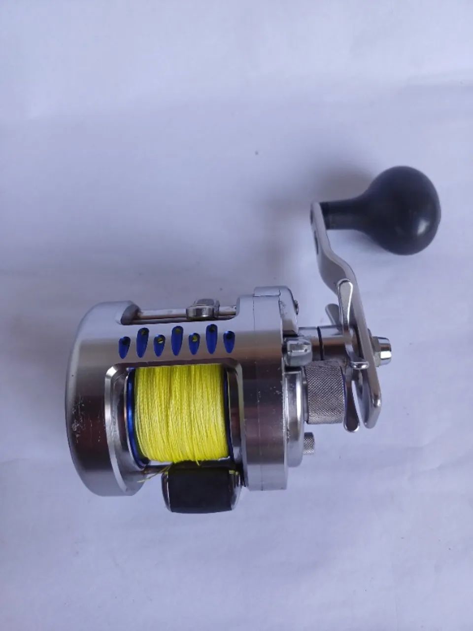 Carretilha Pesca Oceânica SHIMANO CALCUTTA CONQUEST 300 J-M - Foto 6