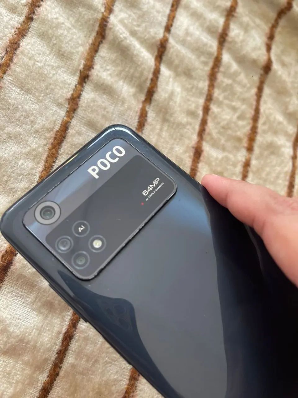 POCO M4 PRO DE 256GB TELA 6.5 BIOMETRIA FUNÇÃO NFC  8+4 GB RAM  - Foto 4
