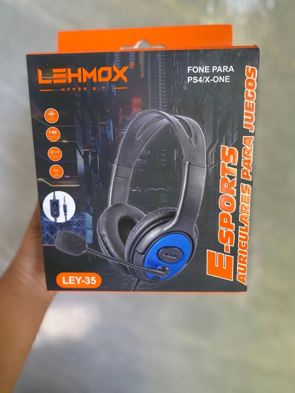 Fone headset gamer com microfone- Entrega a domicílio 
