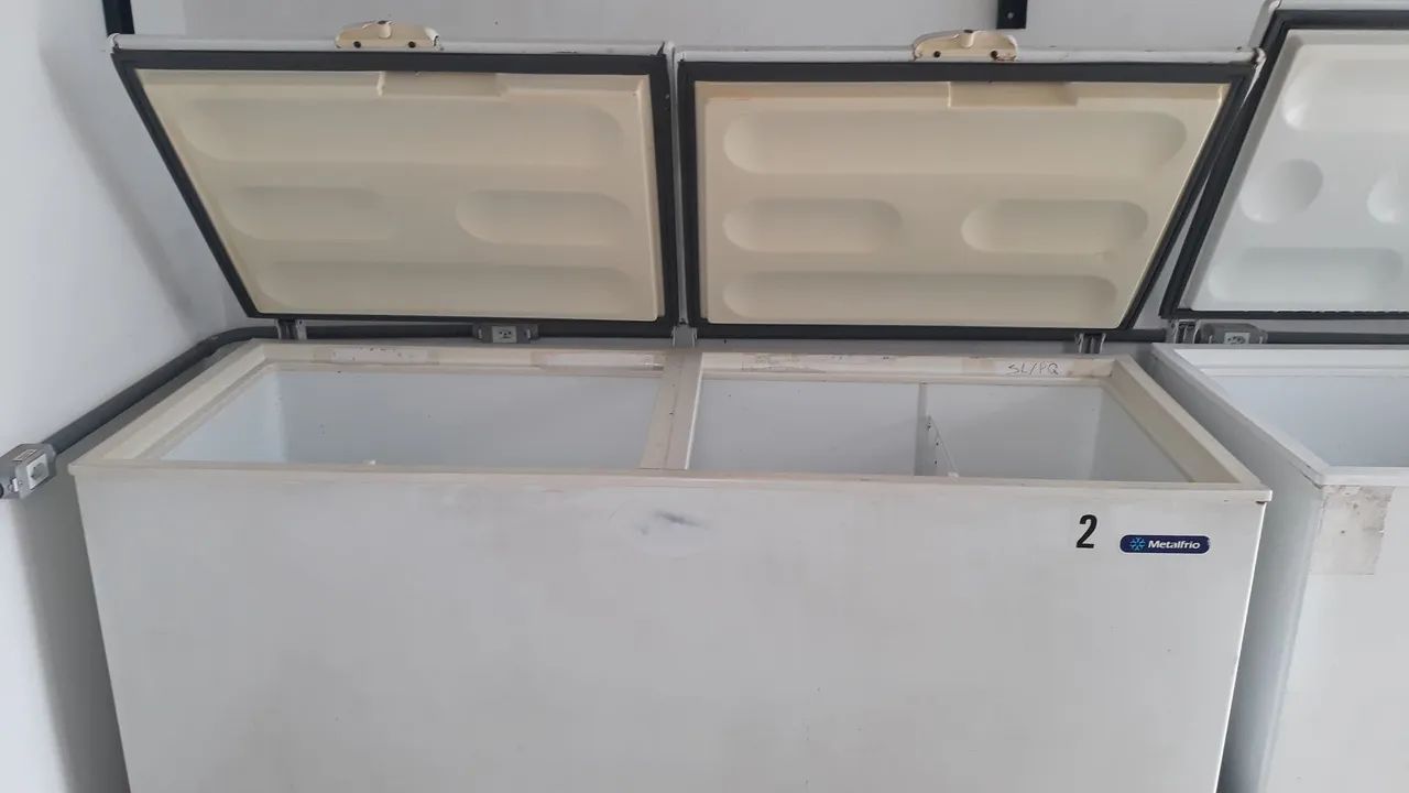 FREEZER METALFRIO DA 550 546 LITROS USADO 110V - Foto 2
