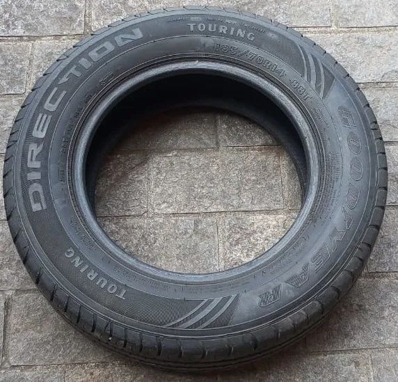 Pneu 185/70 R14 88T Goodyear Direction Touring (80% Borracha/10x 28,00) - Foto 3