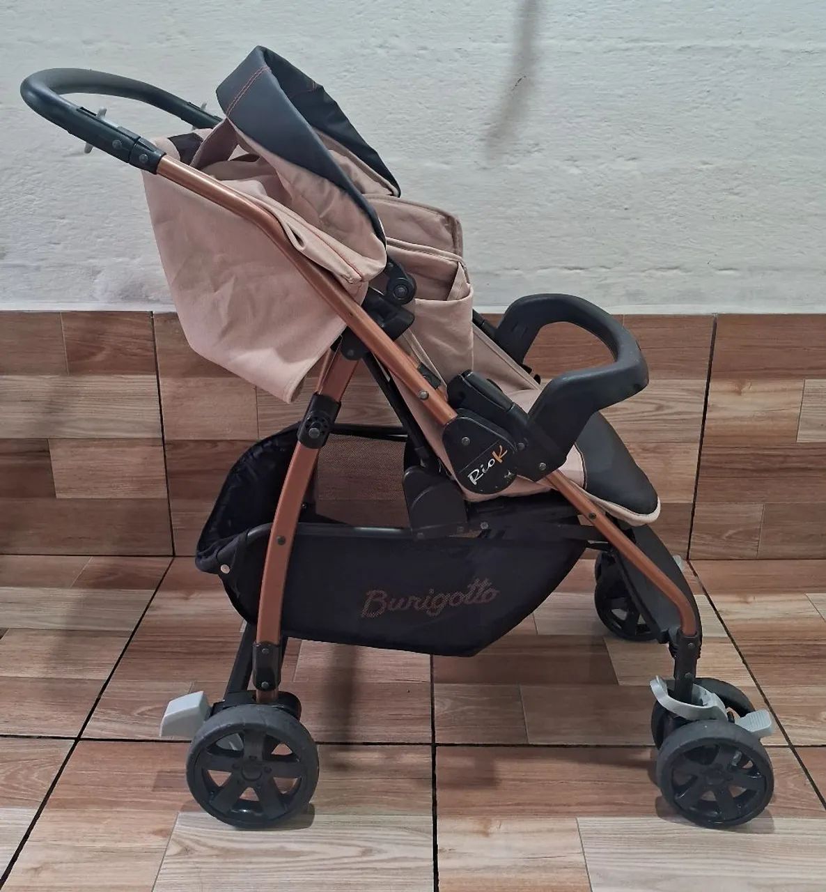 Carrinho de Bebê Burigotto Rio K - Foto 2