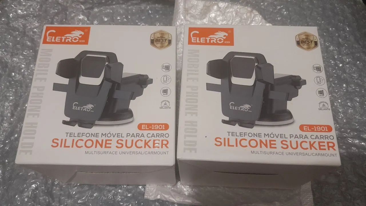 Suporte para Celular Veicular - Silicone Universal