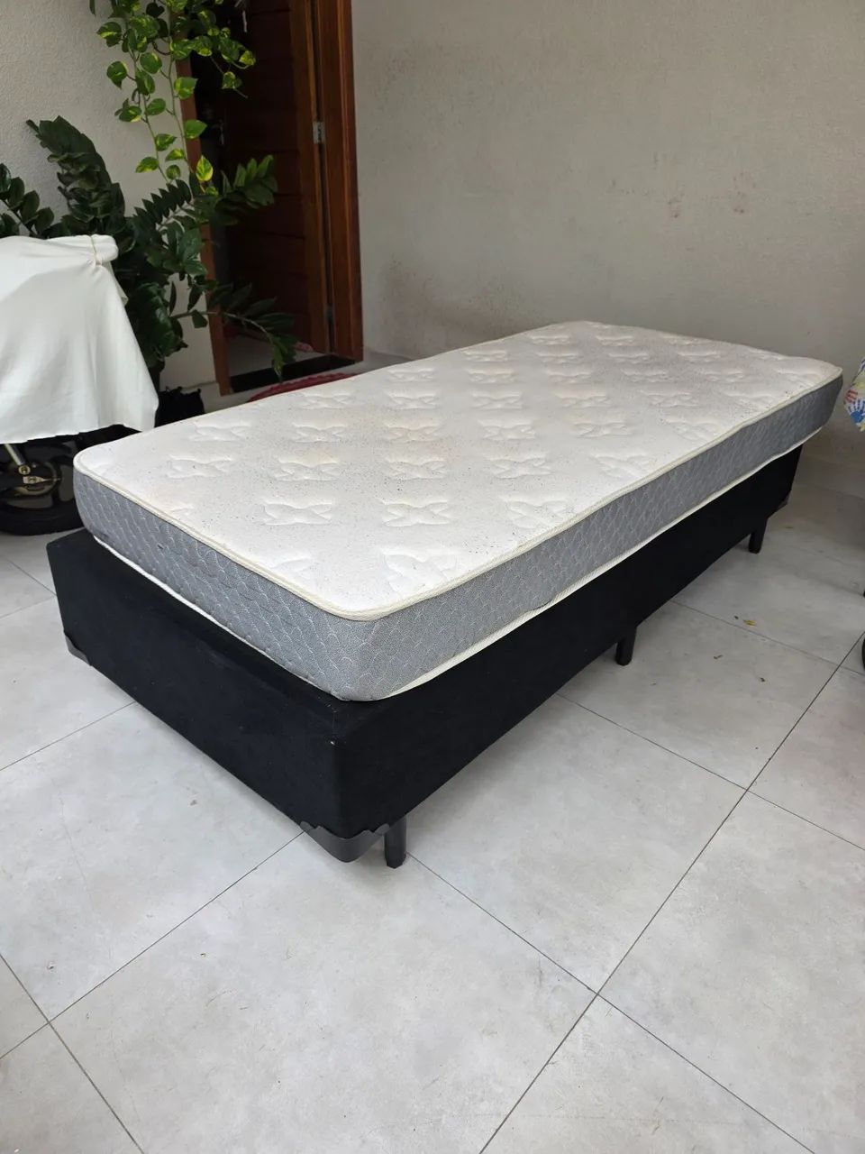 Cama boxe solteiro