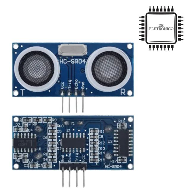 Módulo Sensor Ultrassônico HC-SR04 - Foto 4